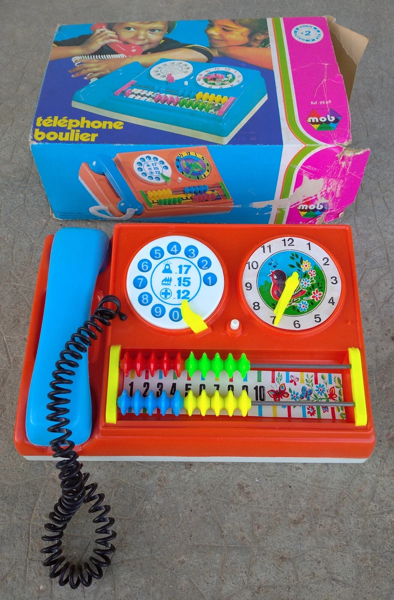 Ancien Téléphone Jouet – Avant-Guerre – Pièce De Collection