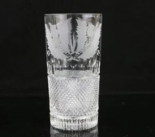 Edinburgh Crystal Thistle Highball Glass Tumbler (Multiple Available)