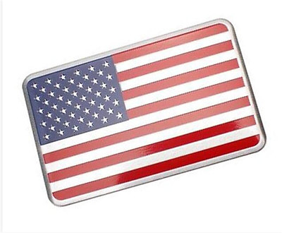 Voiture Style Alliage D'aluminium États-Unis USA Drapeau