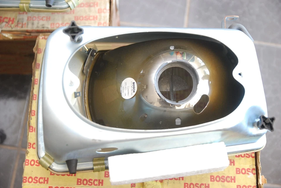 Opel Rekord D headlights set front lights left right Bosch Foto 3 de 4