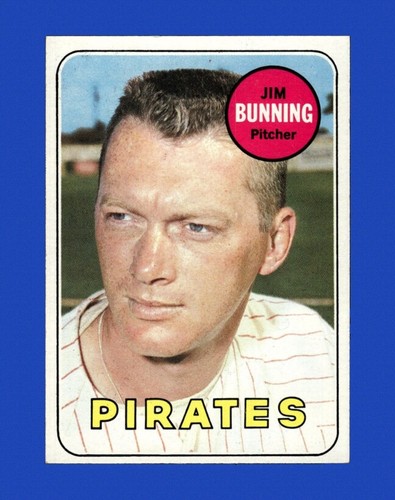 1969 Topps Set-Break #175 Jim Bunning NR-MINT *GMCARDS*
