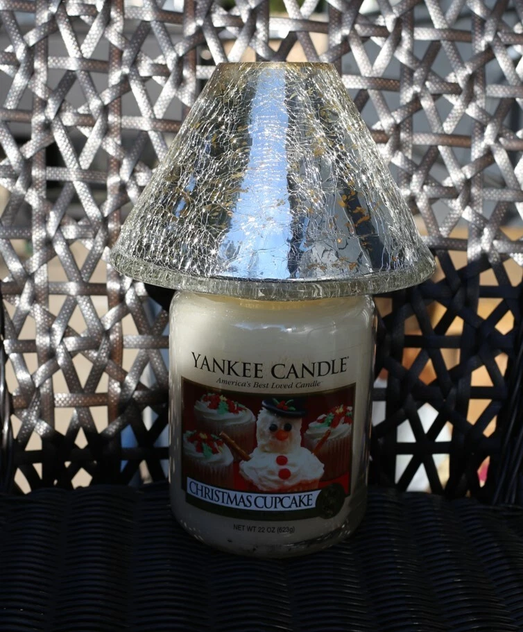 Yankee Candle MERCURY KENSINGTON Tono ~ vidrio reflectante, crepitante y moteado Foto 2 de 4