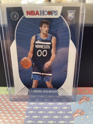 Leandro Bolmaro RC 2020-21 Panini NBA Hoops Minnesota Timberwolves Rookie #247