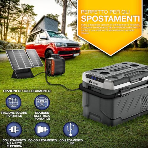 Frigorifero congelatore elettrico 41 litri App USB 12/24 V 230 V auto, barca - Bild 4 von 11