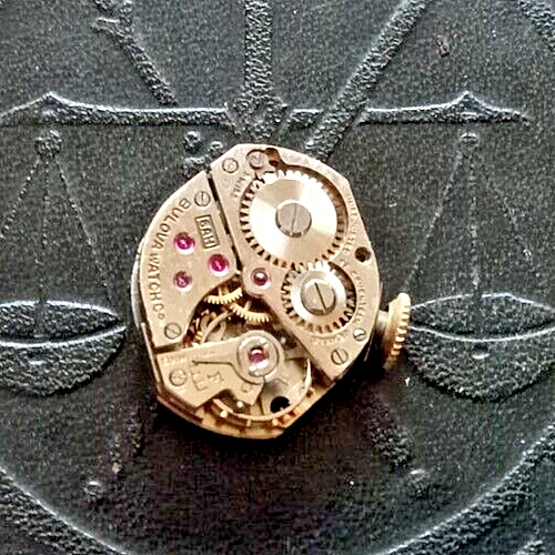 BULOVA 6AH watch movement 17j watch parts