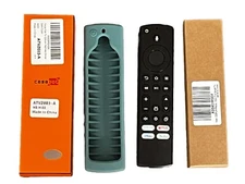 Voice Remote for Fire Smart TV IDGPUW& Case Cover ATVZ003-A NEW
