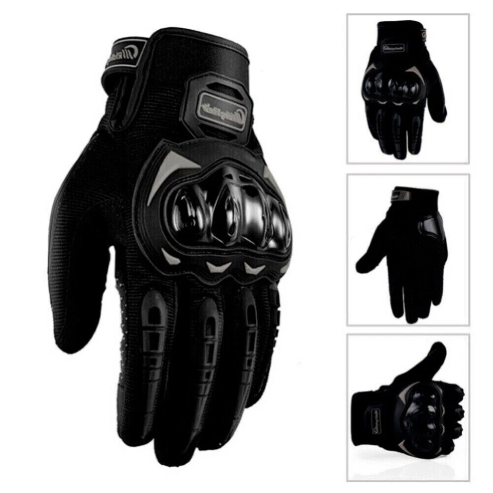 Guantes de moto para hombre mujer pantalla táctil guantes de moto + pasamontañas Foto 3 de 4