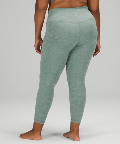 NEW LULULEMON Align 25" Pant 2 4 6 8 Heathered Tidewater Teal - Picture 4 of 6