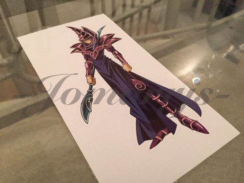 Yu-Gi-Oh - Anime - Dark Magician Standing Sticker Decal Vinyl Comic Yugi Yami - Picture 2 of 5