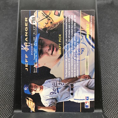 Vintage 1994 PINNACLE DRAFT Baseball Trading Card #269 JEFF