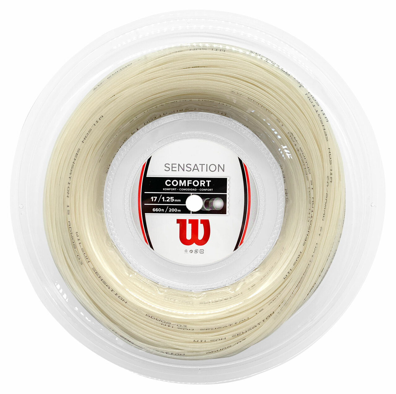 Wilson Sensation 17 1.25mm Tennis Strings 200M Reel