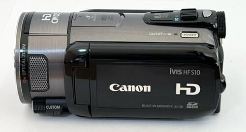 Canon iVIS HF S10 HD 32GB Camcorder Video Camera VIXIA HF