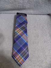 Nautica Men's Plain Neck Tie New 3.25" At Widest
