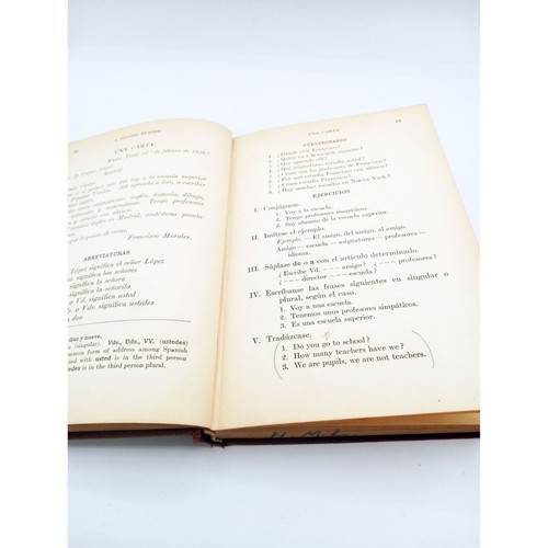 A Spanish Reader By John M. Pitman 1919 Illustrated D.C. Heath & Company Pittaro - Picture 17 of 22