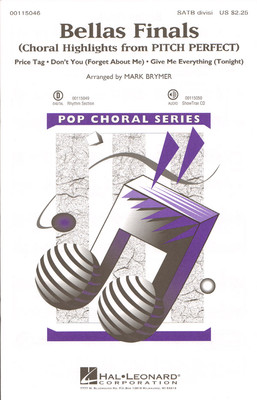 Bellas Finals PITCH PERFECT Medley Noten Chor SATB divisi/PF Mark Brymer (Arr.)