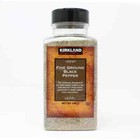 Kirkland Signature Spice Seasoning Dressing Fine Ground Black Pepper Jar 348g