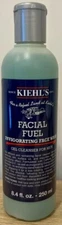 Kiehl's Facial Fuel Invigorating Face Wash Gel Cleanser Men 8.4 oz New & Sealed