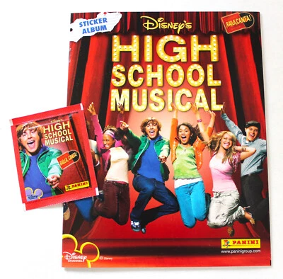 Panini Disney Sticker HIGH SCHOOL MUSICAL 2007 Leeralbum EMPTY ALBUM in Spanish - Bild 1 von 4