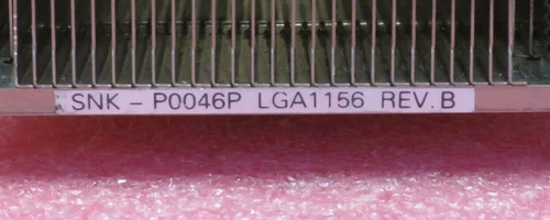 Supermicro SNK-P0046P Intel Xeon Processor E3-1200 Series 1U Passive Heatsink - Picture 3 of 5