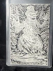 1/2 oz .999  Silver Black Hand Bullion Snowman Bar, Nocturnal Noel Only 200 Made