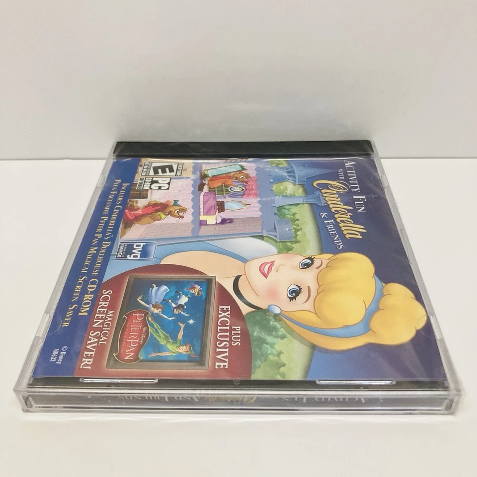 Activity Fun With Disney Cinderella And Friends PC CD Rom Game Kid Game Sealed - Image 4 of 4