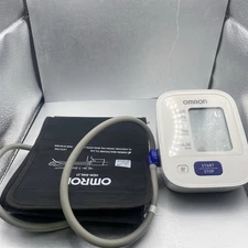 Omron 3 Series BP710N Upper Arm Monitor - White No batteries Tested