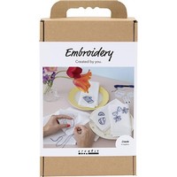 Creativ Company Borduurwerk Hobbyset Katoenen Servetten Diy