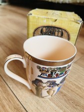 Fahti Mahmoud Egyptian Pharaonic Drawings Egypt Coffe Mug Ceramic