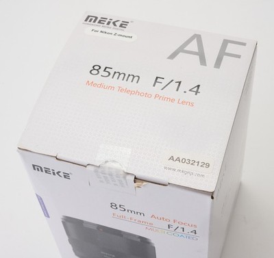FAST Meike 85mm f/1.4 FULL FRAME autofocus lens for Nikon Z-mount cameras NEW