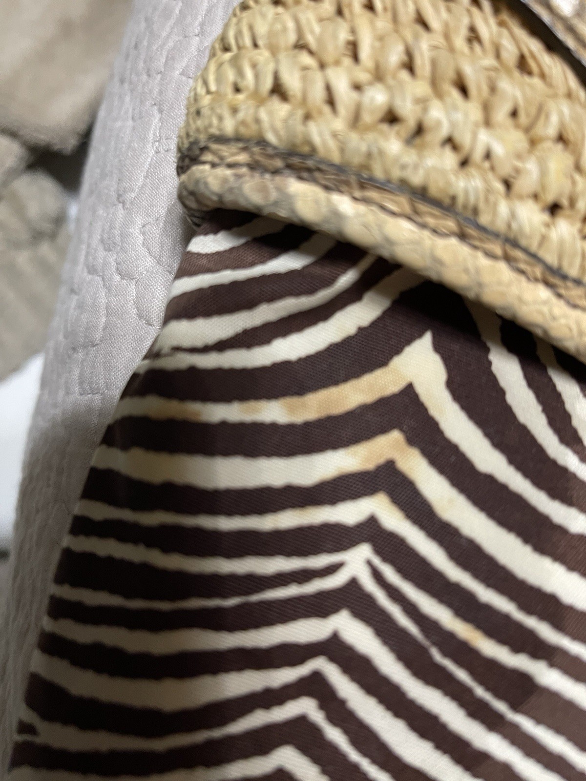 Coach Python Straw Natalie Tote 2010 - image 9