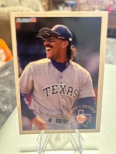 Juan Gonzalez 1994 Fleer #307! 2 Card Min! Read Desc!