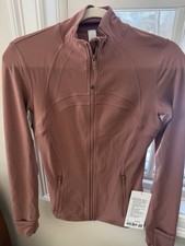 Lululemon Define Jacket Nulu Red Clay Rose Pink Size 6