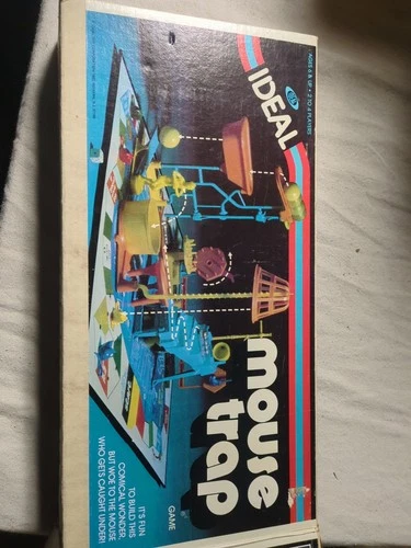 VTG 1982 Mouse Trap Board Game Made by IDEAL Family Kids Fun 80’s Toys