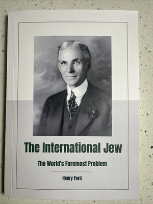 4 Volume The International Jew The World's Foremost Problem Large Henry Ford