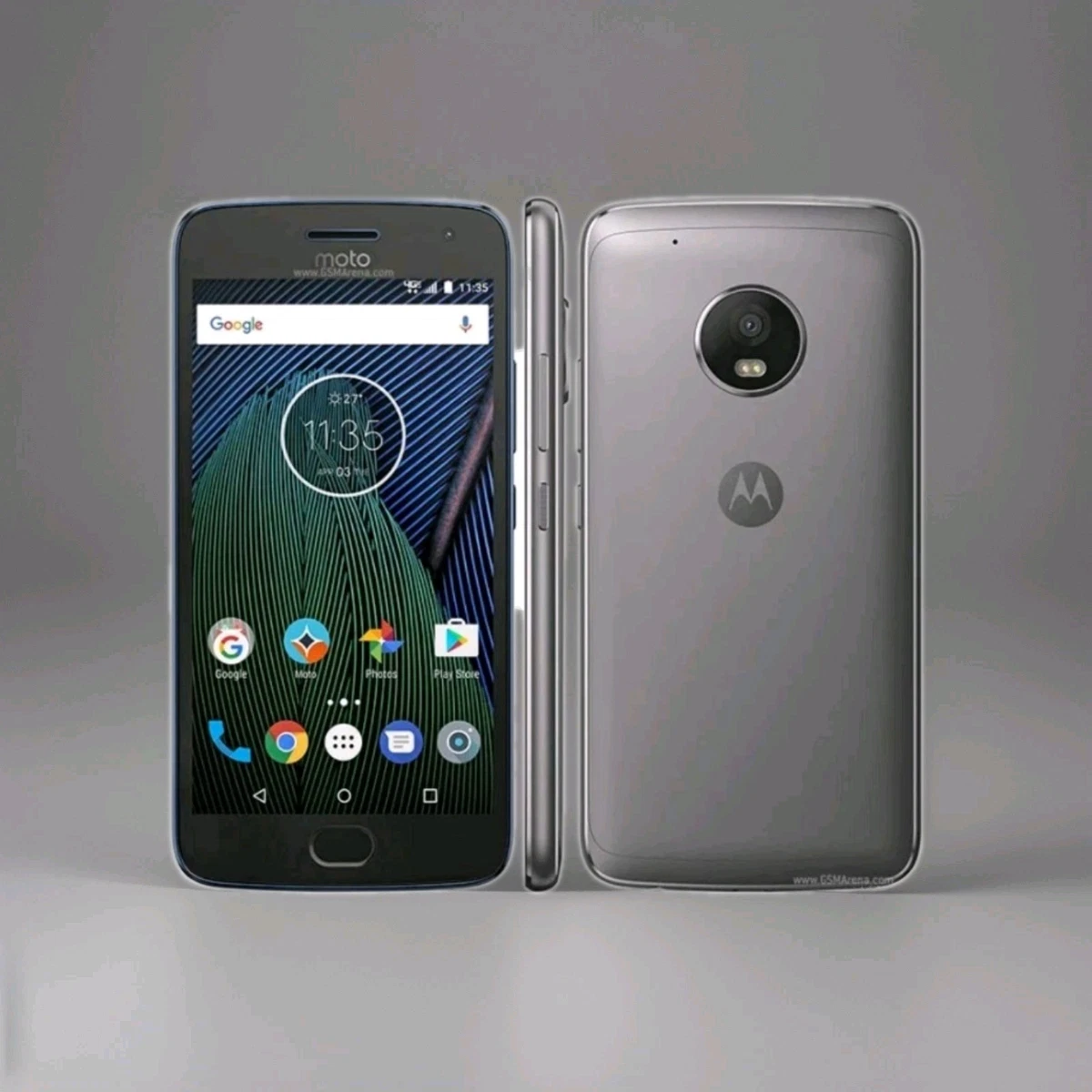 Motorola Moto G5 Plus 32GB Unlocked Smartphone, Fine Gold 