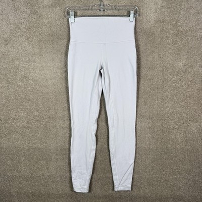 Lululemon Align Leggings Womens 6 Gray High Rise Ankle Yoga Pants Athletic