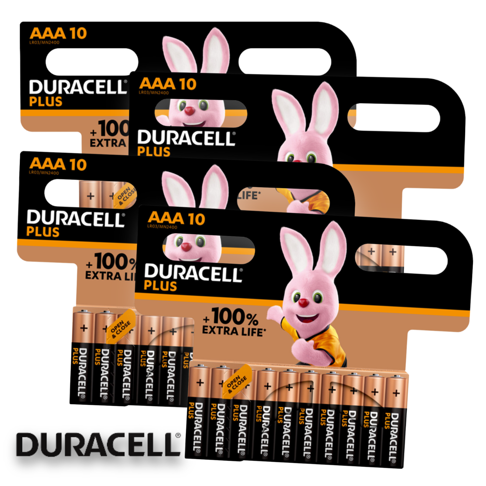 120 x Duracell AAA Plus Power +100% Alkaline Batteries LR03, MN2400 Long Expiry - Image 9