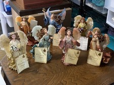 Boyds Charming Angels 7pc First Edition Figurine Lot w/ Boxes  Tags