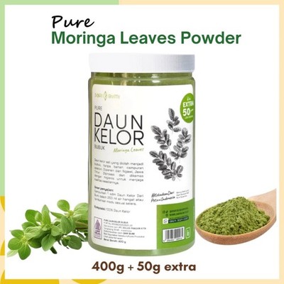 MORINGA Blätter Pulver 450g Pure Superfood | Non-GMO Vegan Natural Keto Friendly