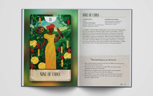 The Fablemaker's Animated Tarot Guidebook Silver Hitpoint Press HPPB005 - Picture 5 of 7