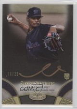 2021 Topps Tier One Break Out Bronze Ink 9/25 Sixto Sanchez #BOA-SS Auto 0rm0