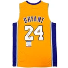 Kobe Bryant SIGNED Los Angeles Lakers 2008-09 Basketball Jersey w/ PSA DNA COA