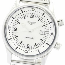 Longines Legend Diver Automatic 36mm White Stainless Steel Watch