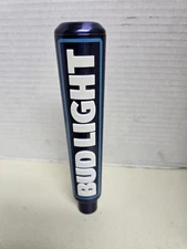 Bud Light  8” Tall Raised Letters Tap Handle Man Cave Kegerator