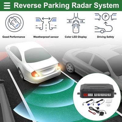 Universal Fahrzeug-Rückfahr-Radar-System Rückwärtige Dunkelblau 2 Parksensor