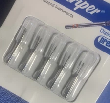 Abrasive Tech MP89M Two Striper FG Fissurotomy Dental  Diamond Burs 5/Pk 