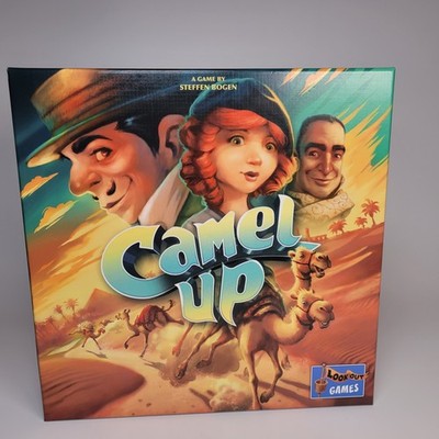 Camel Up 2.0 Board Game 2nd Edition 2024 Look Out Games 100% COMPLETE