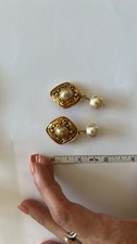 CHANEL Authentic Earrings