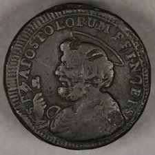 1797 Papal States Italy 2 1/2 Baiocchi