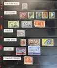 British Commonwealth & India Stamp Coll. Lot Australia New Zealand Africa 77+ — photo 2